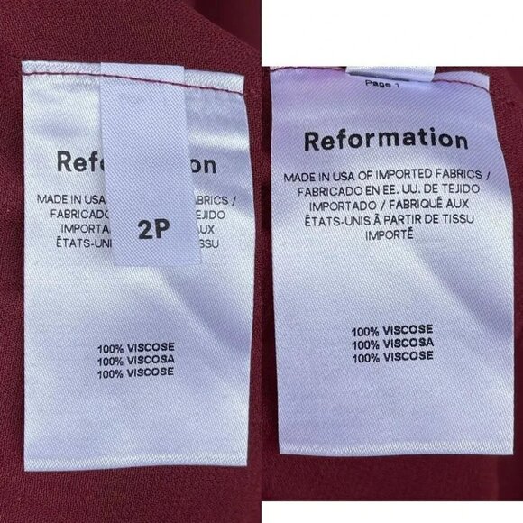 REFORMATION Alfred Jumpsuit  size 2 P - Picture 15 of 16